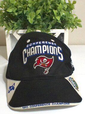 Vintage Tampa Bay Buccaneers NFC Conference Champions Reebok NFL Adjustable Hat